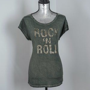 NWOT Seven7 Rock and Roll T shirt - M